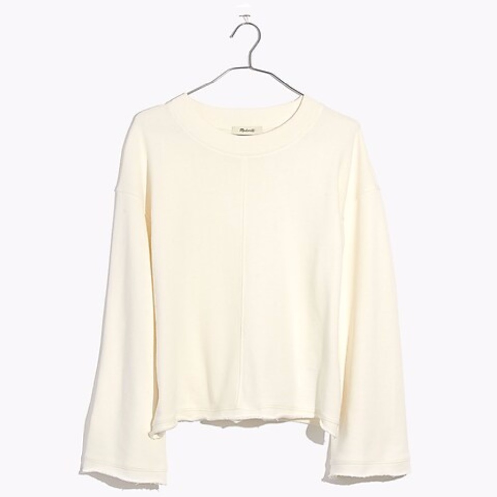 Madewell Bell-Sleeve Sweatshirt